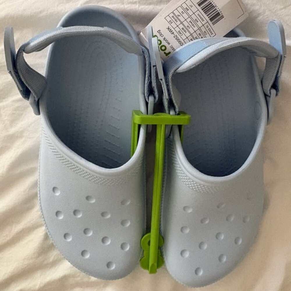 Crocs Unisex Classic Work Slip Resistant Clog (M6/W8) NWT